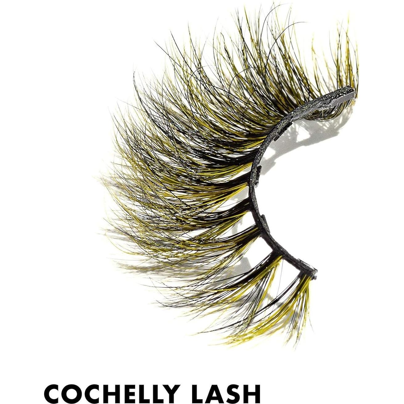 Pestañas Magnéticas MoxieLash Cochelly Amarillo y Negro