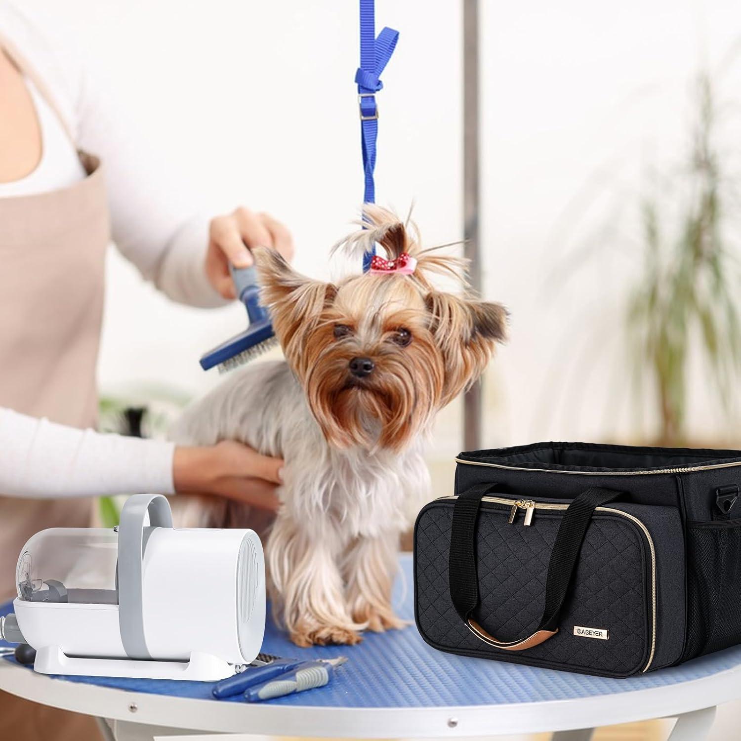 Bolsa de Aspiradora para Perros BABEYER - Negro, 35.56x21.08x25.4cm