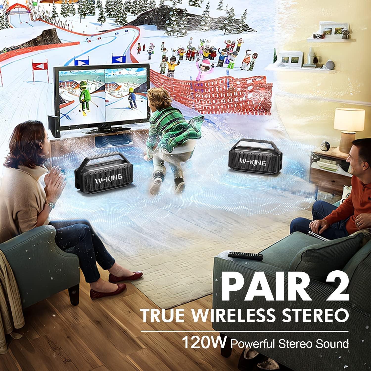 Altavoz Bluetooth W-KING D9-1 60W Impermeable 40H