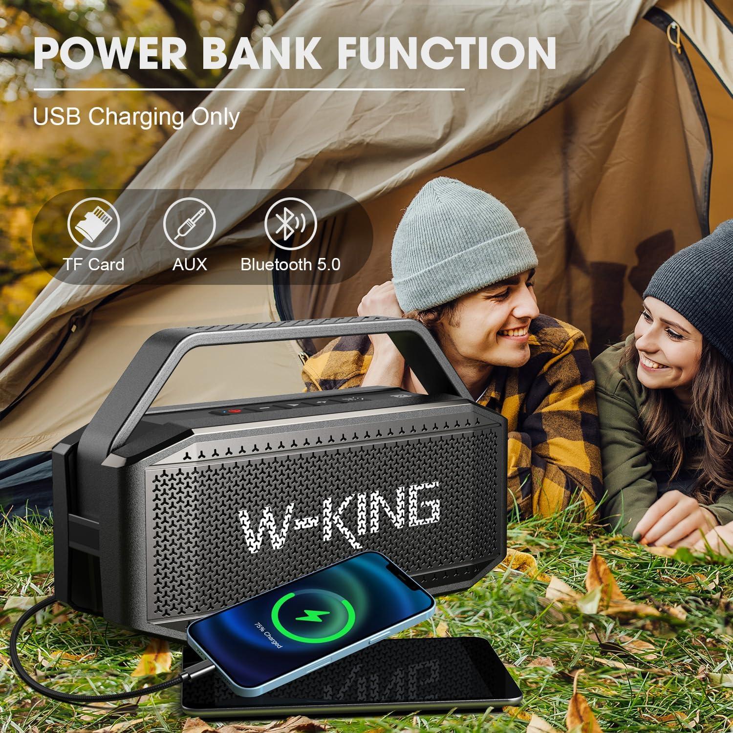Altavoz Bluetooth W-KING D9-1 60W Impermeable 40H