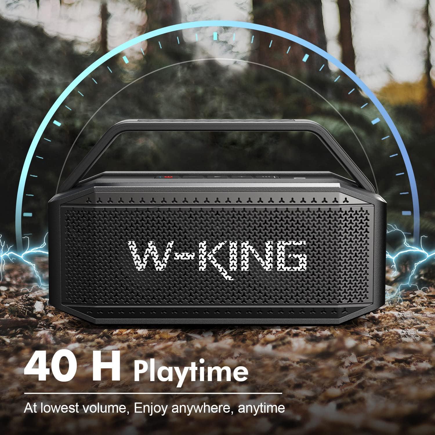 Altavoz Bluetooth W-KING D9-1 60W Impermeable 40H