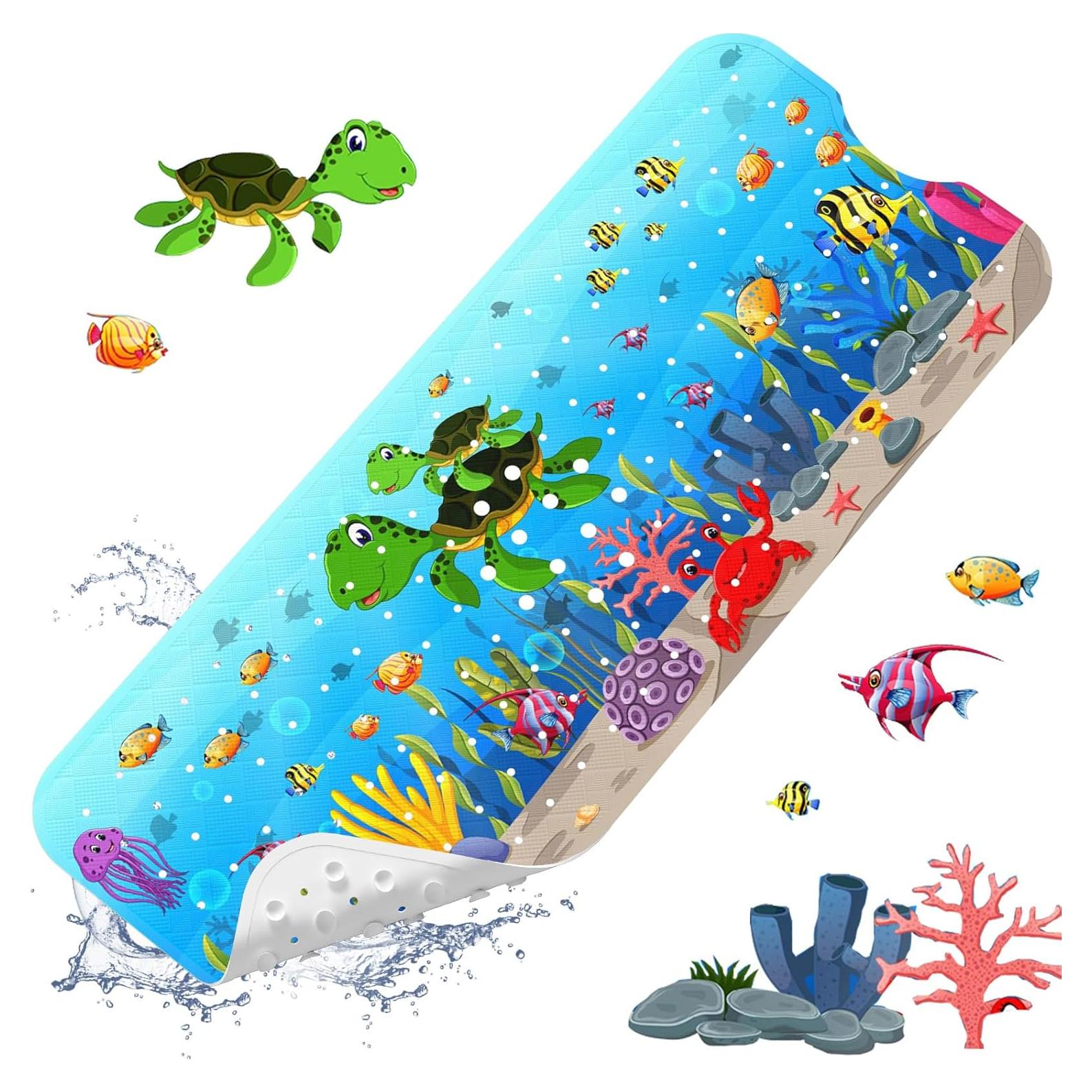Alfombrilla de Baño Antideslizante XIYUNTE 101.6x40.6cm Tortuga