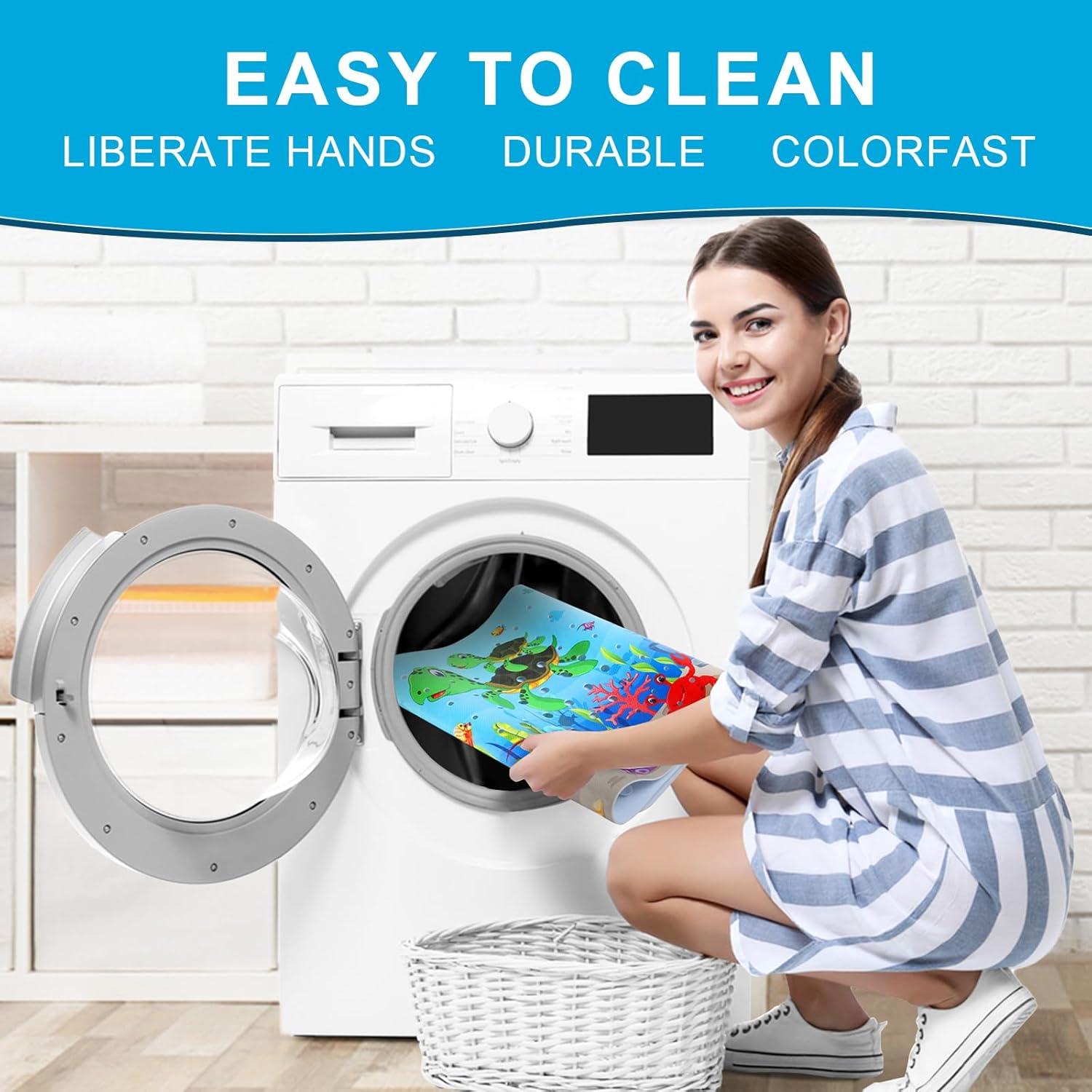 Alfombrilla de Baño Antideslizante XIYUNTE 101.6x40.6cm Tortuga