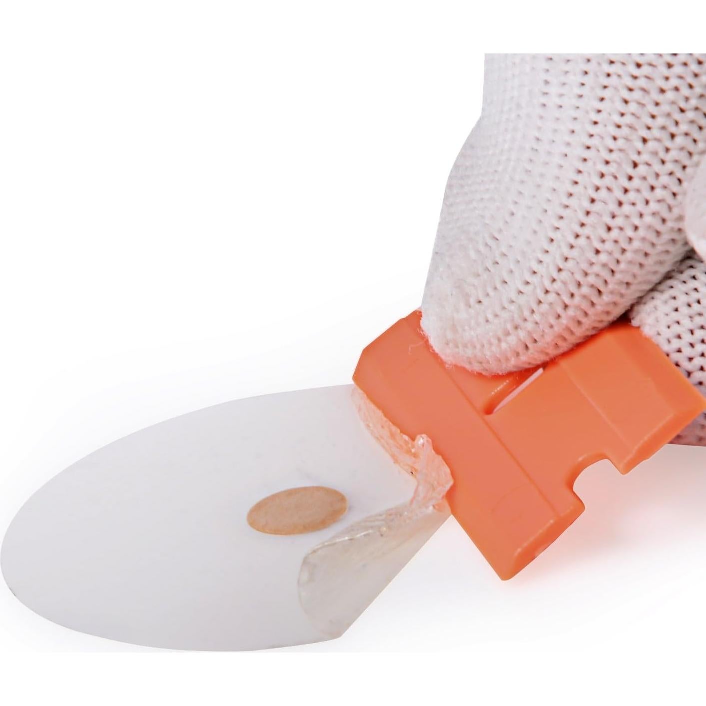 Cuchillas de Plástico EHDIS 100 PCS Doble Filo para Raspado