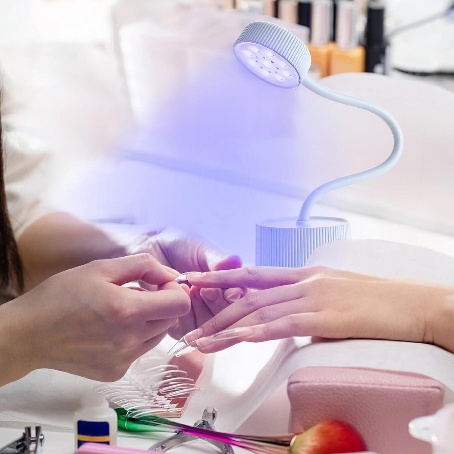 Lámpara de Uñas LED UV 27W Liddy Art Recargable Portátil