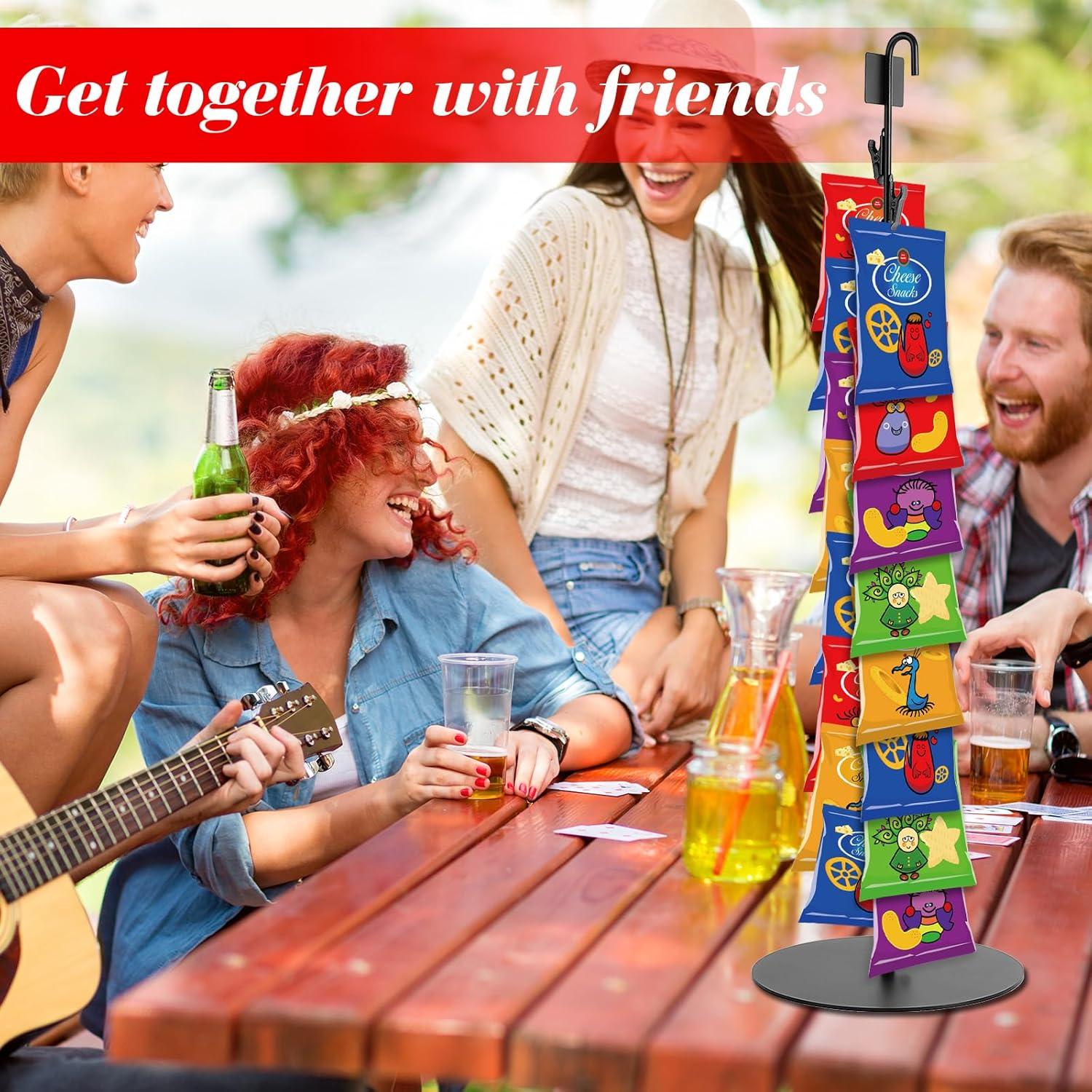 Soporte para Exhibición de Snacks Tongyuyan 2 Filas 16 Clips