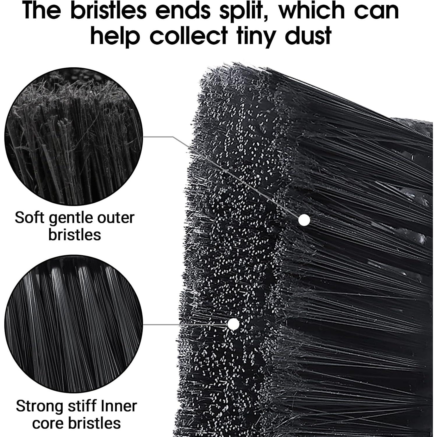 Escoba de Empuje Masthome 24" con Cerdas Rígidas para Jardín