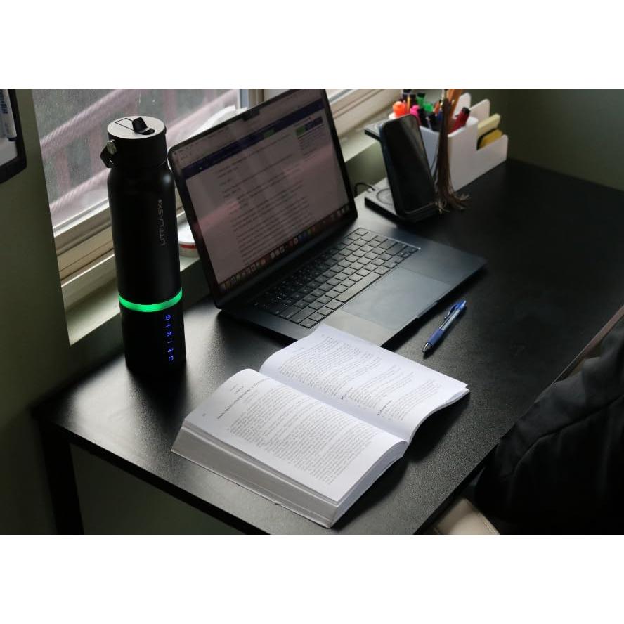 Botella de Agua 3 en 1 LitFlask 591ml con Altavoz y Cargador