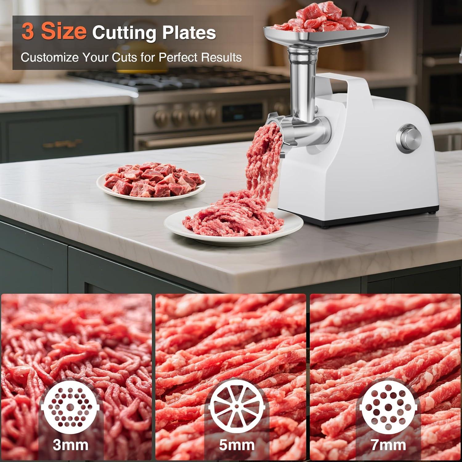 Picadora de Carne Eléctrica GuanQiao 3000W con Accesorios