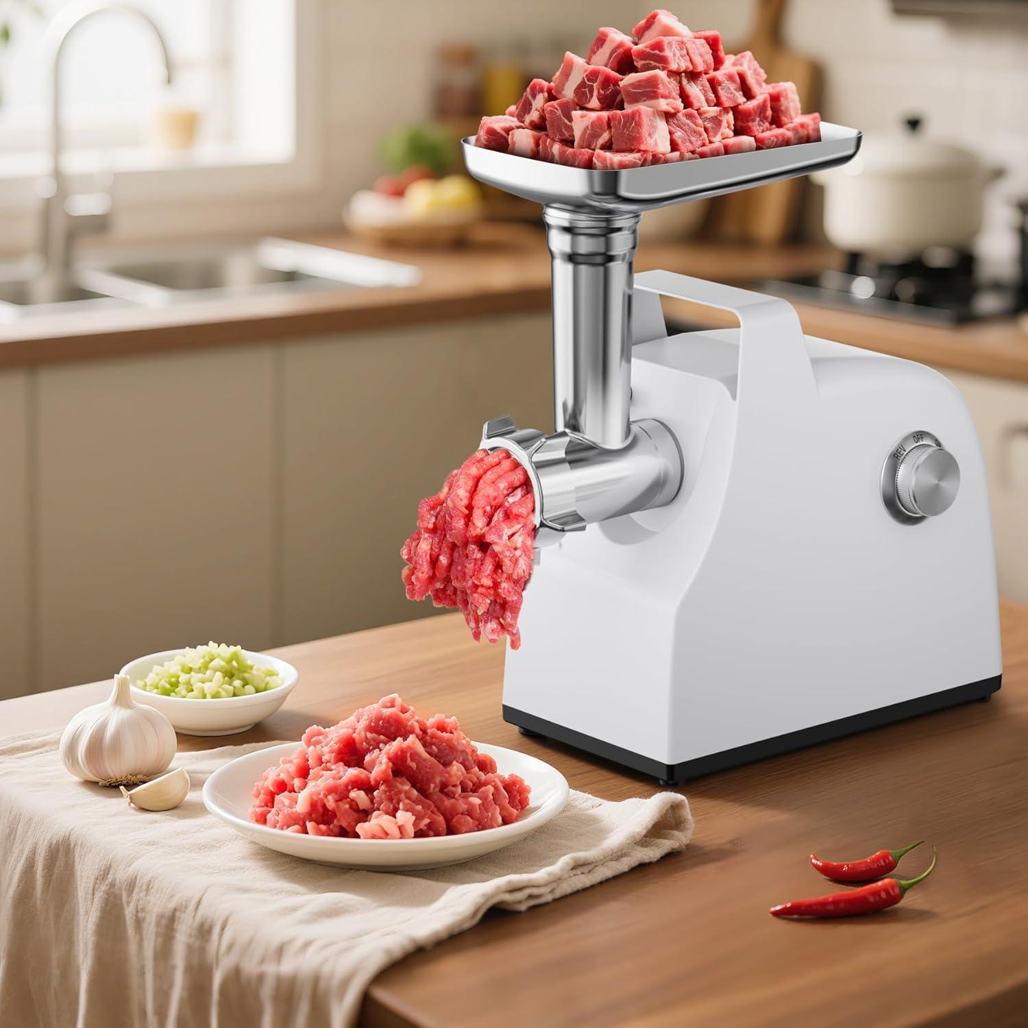 Picadora de Carne Eléctrica GuanQiao 3000W con Accesorios