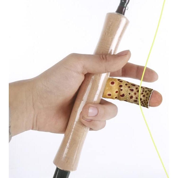 Protector de Dedos para Pesca YXQ - 3 Piezas, Amarillo