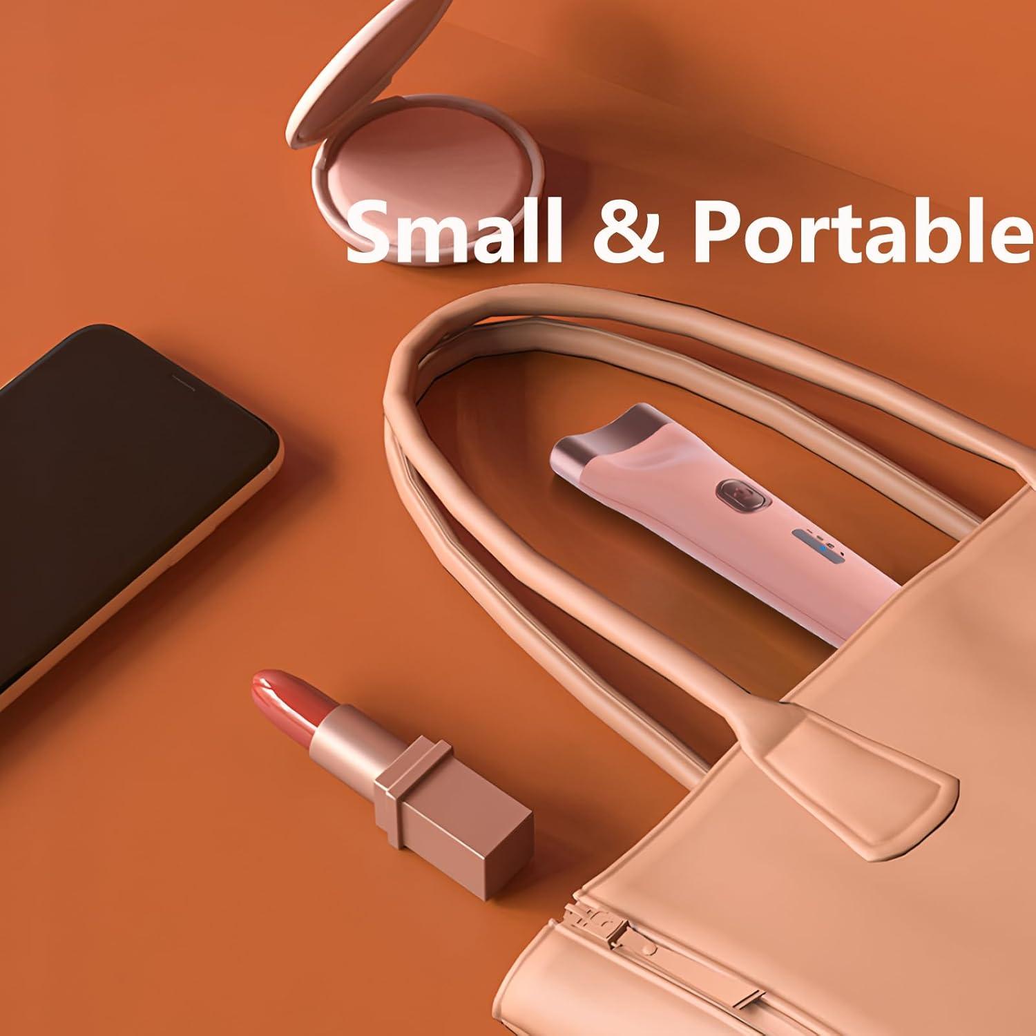 Rizador de Pestañas Eléctrico PINjiaju Rosa 3 Temperaturas