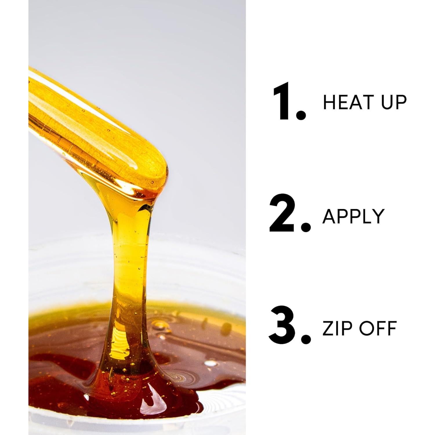 Cera de Azúcar Orgánica Parissa 240ml para Piernas y Cuerpo