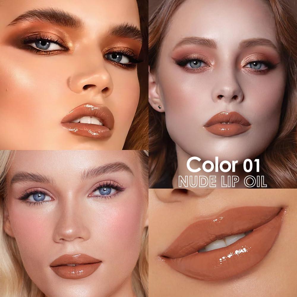 Aceite Hidratante Labial Juaazin 3.85 ml - Brillo y Volumen