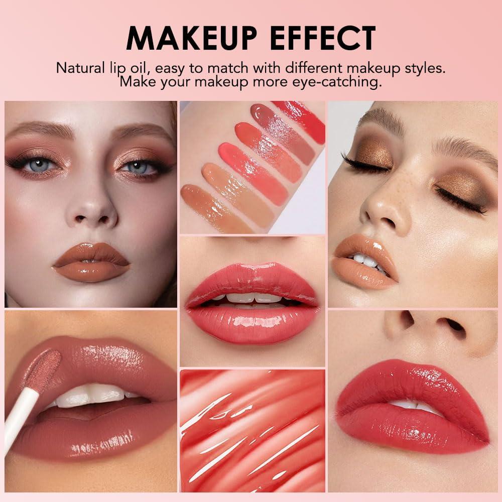 Aceite Hidratante Labial Juaazin 3.85 ml - Brillo y Volumen