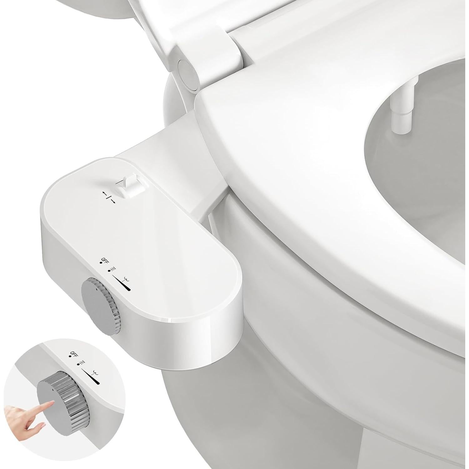 Accesorio de Bidet Thameba Autolimpiante Cromo Ajustable