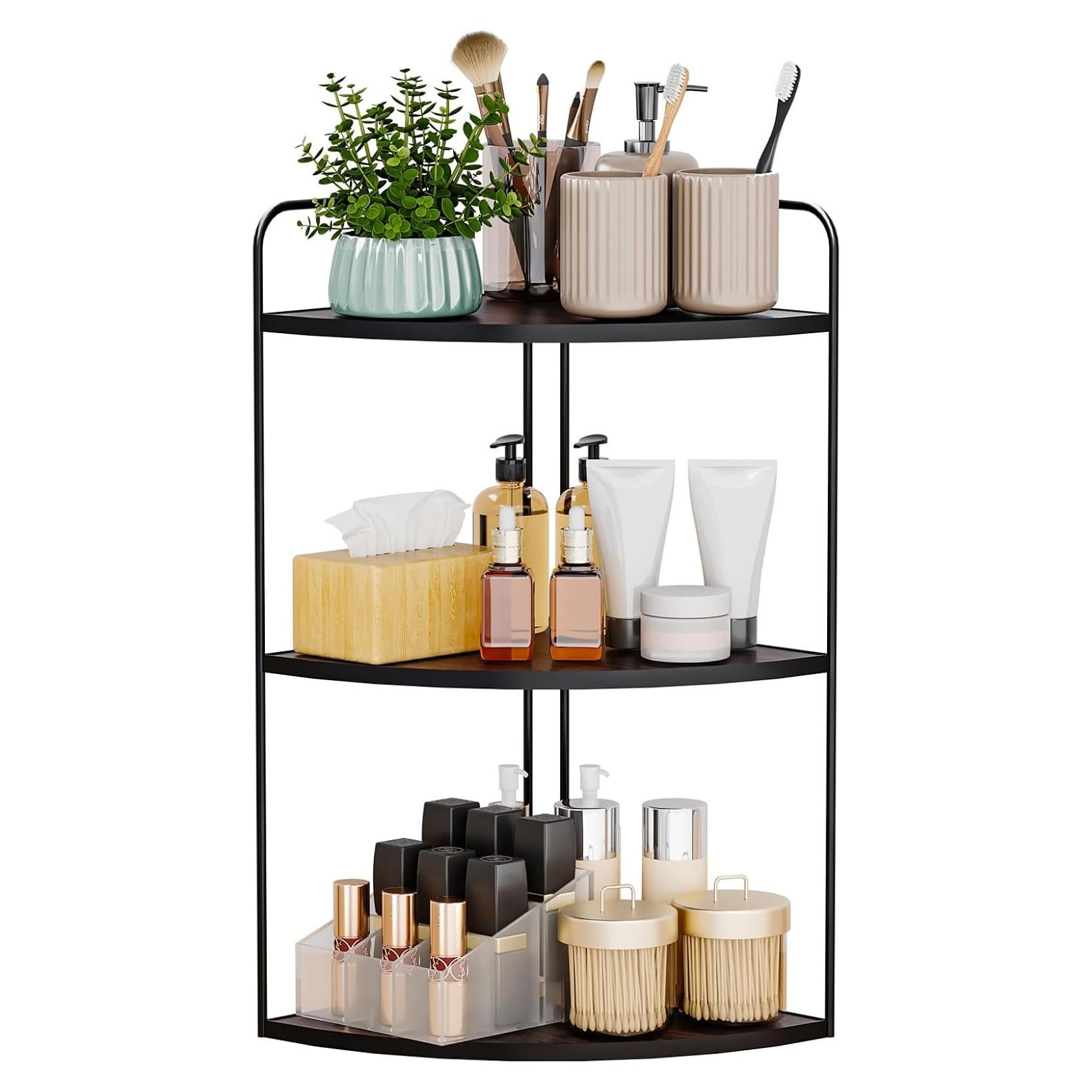 Organizador de Baño Forest Angle P7 Negro 28.5x20.3x41.6 cm