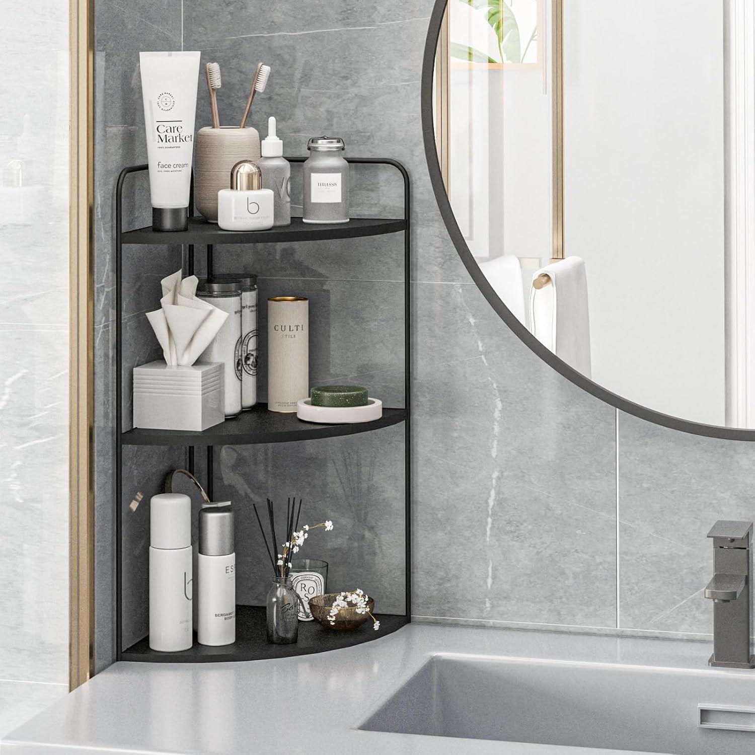 Organizador de Baño Forest Angle P7 Negro 28.5x20.3x41.6 cm