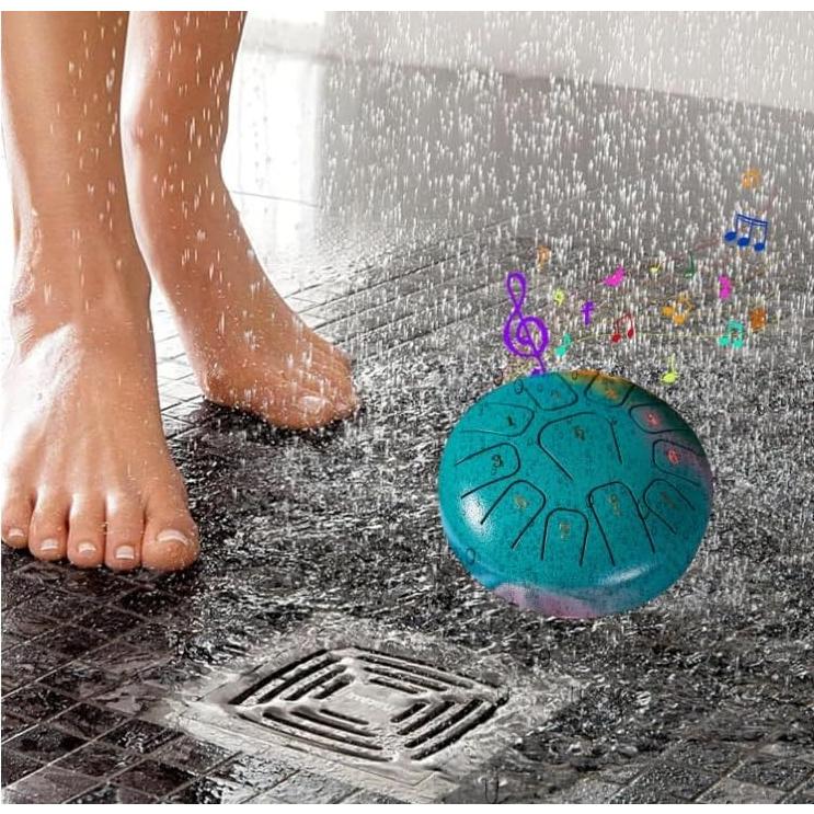 Tambor de Lengua de Acero Miwayer 15 cm 11 Notas Dorado