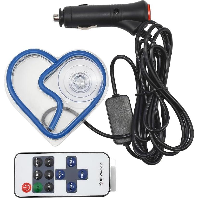 Luz LED Ambiental para Auto Blueshyhall, Triangular Azul