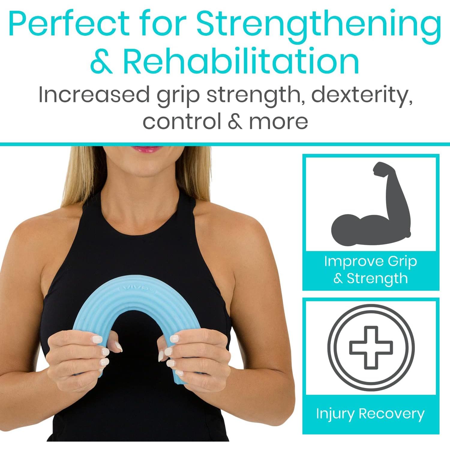 Juego de Barras de Terapia Vive Flex - Alivio Codo Tenista 4 Piezas