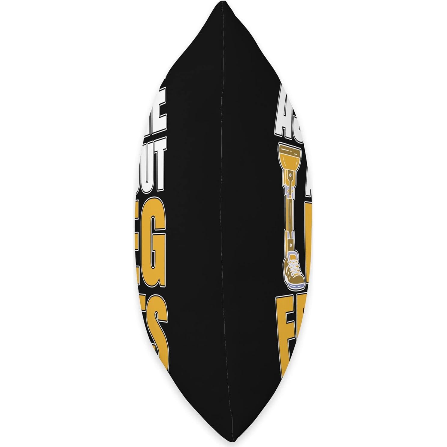 Almohada Divertida para Amputados de Pierna - 40x40 cm