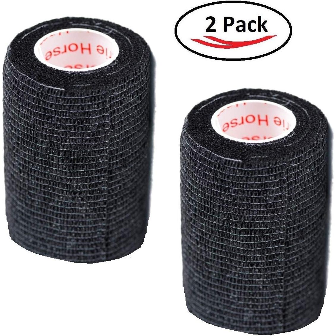 Cinta Vendaje Cohesivo Autoadhesivo Prairie Horse Supply 2 Rollos 7.62 cm