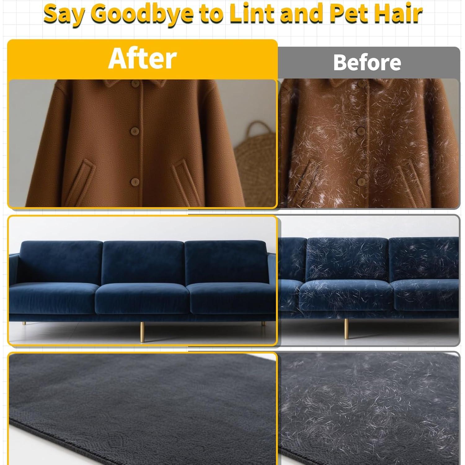 Guante para Remover Pelo de Mascotas KEYHELP DD01 24.1x17cm