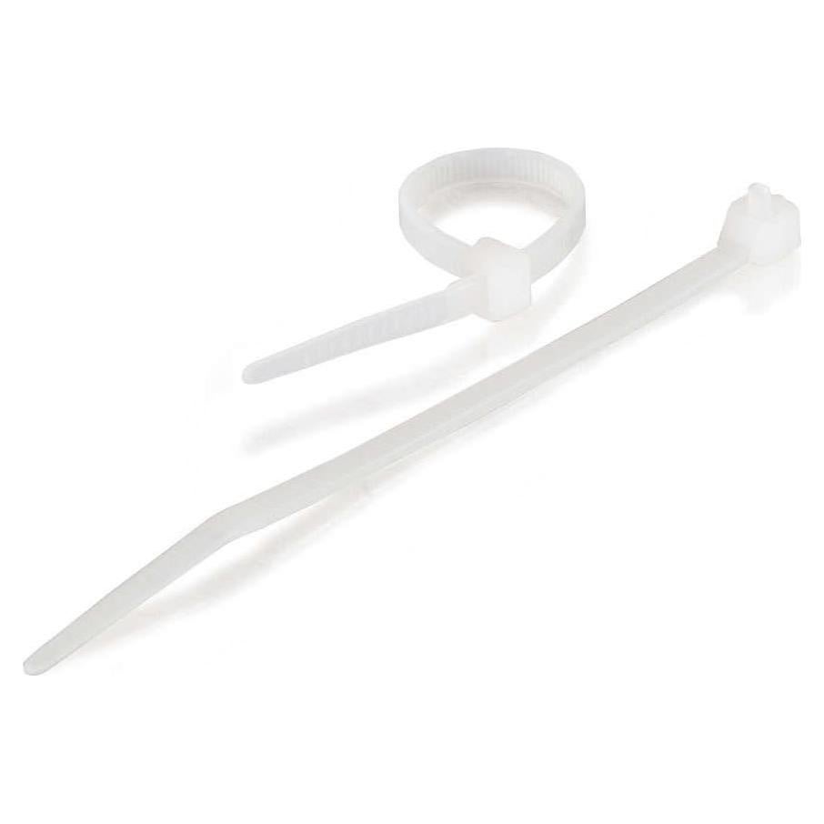 Bridas Reutilizables C2G 19.69 cm Pack 50 Unidades Nylon Blanco