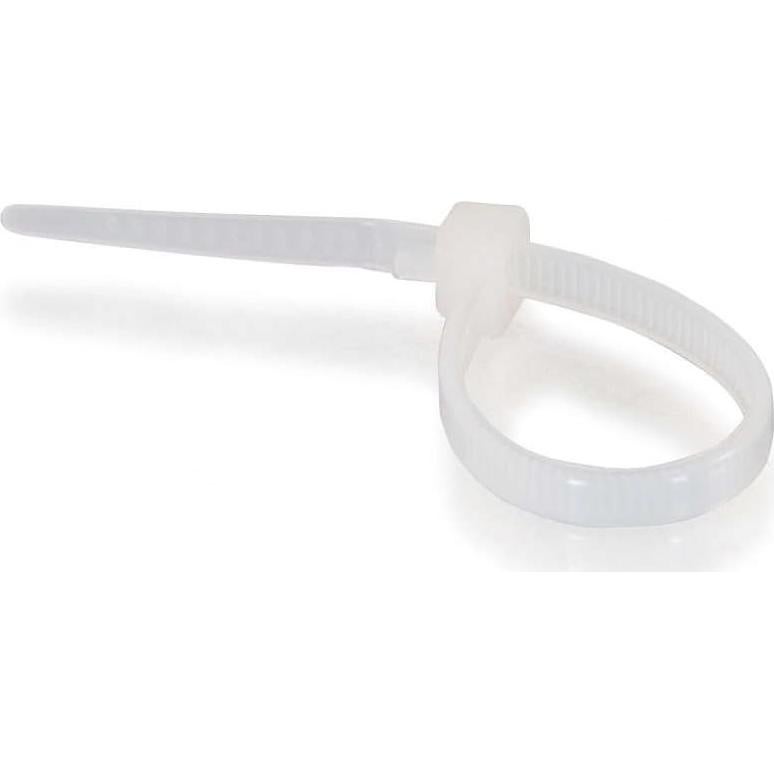 Bridas Reutilizables C2G 19.69 cm Pack 50 Unidades Nylon Blanco