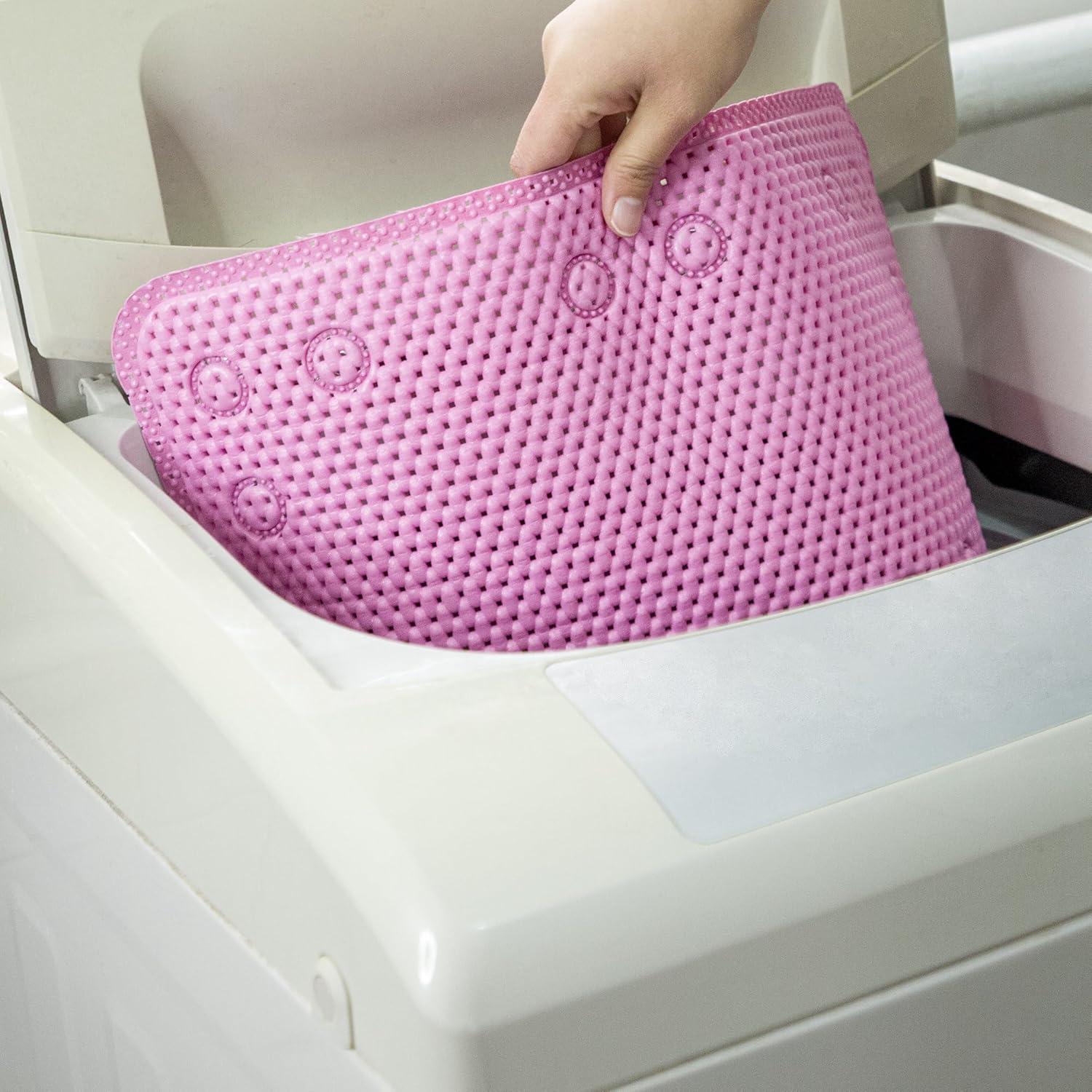 Alfombrilla de Baño Antideslizante DwEllAid 91.4x43.2cm Púrpura