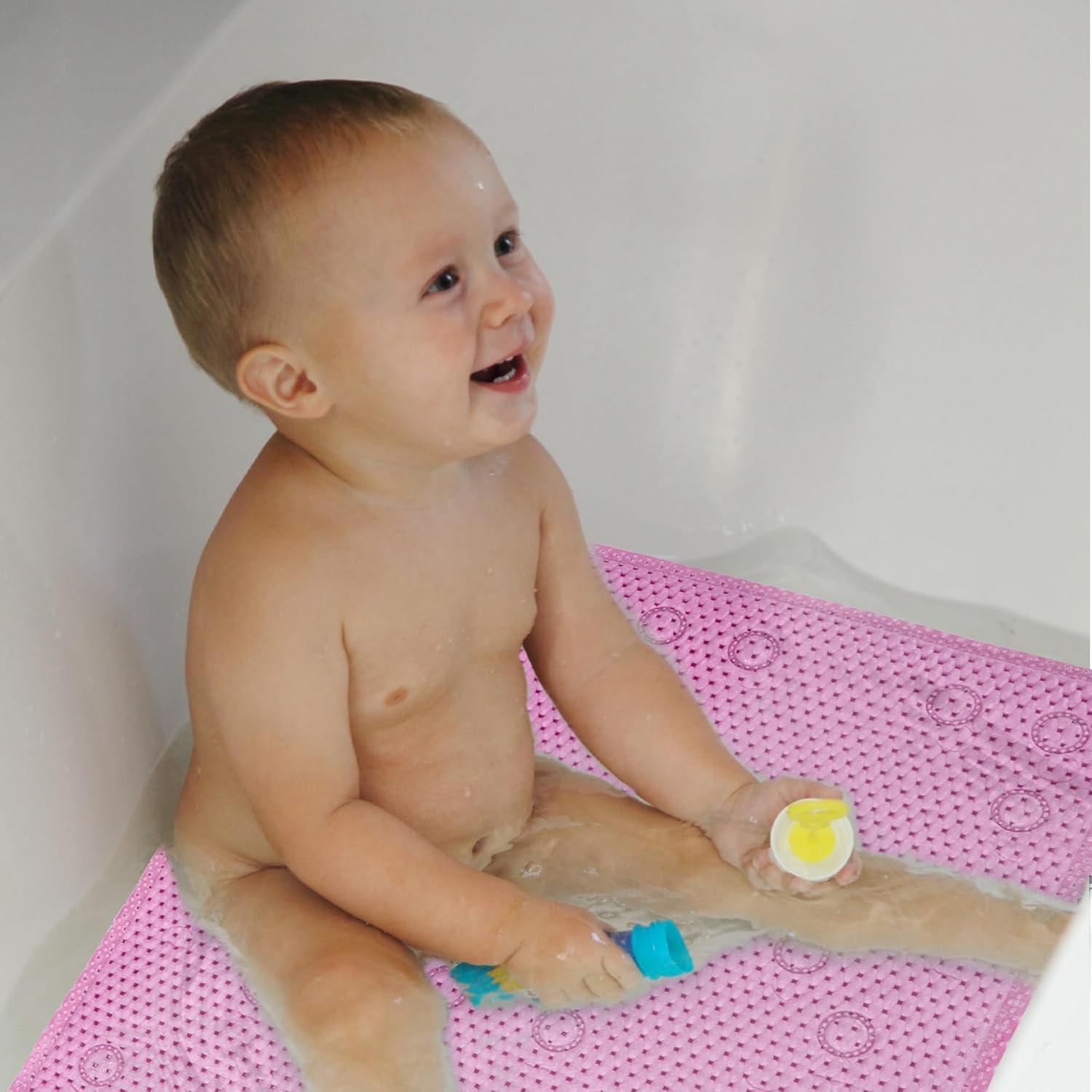 Alfombrilla de Baño Antideslizante DwEllAid 91.4x43.2cm Púrpura