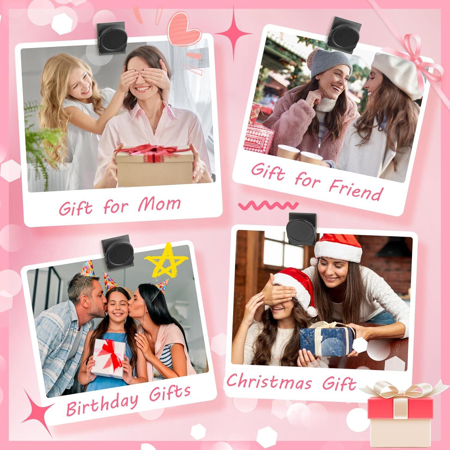 Clips Magnéticos Negros Junarter - Paquete de 4 Clips Pesados