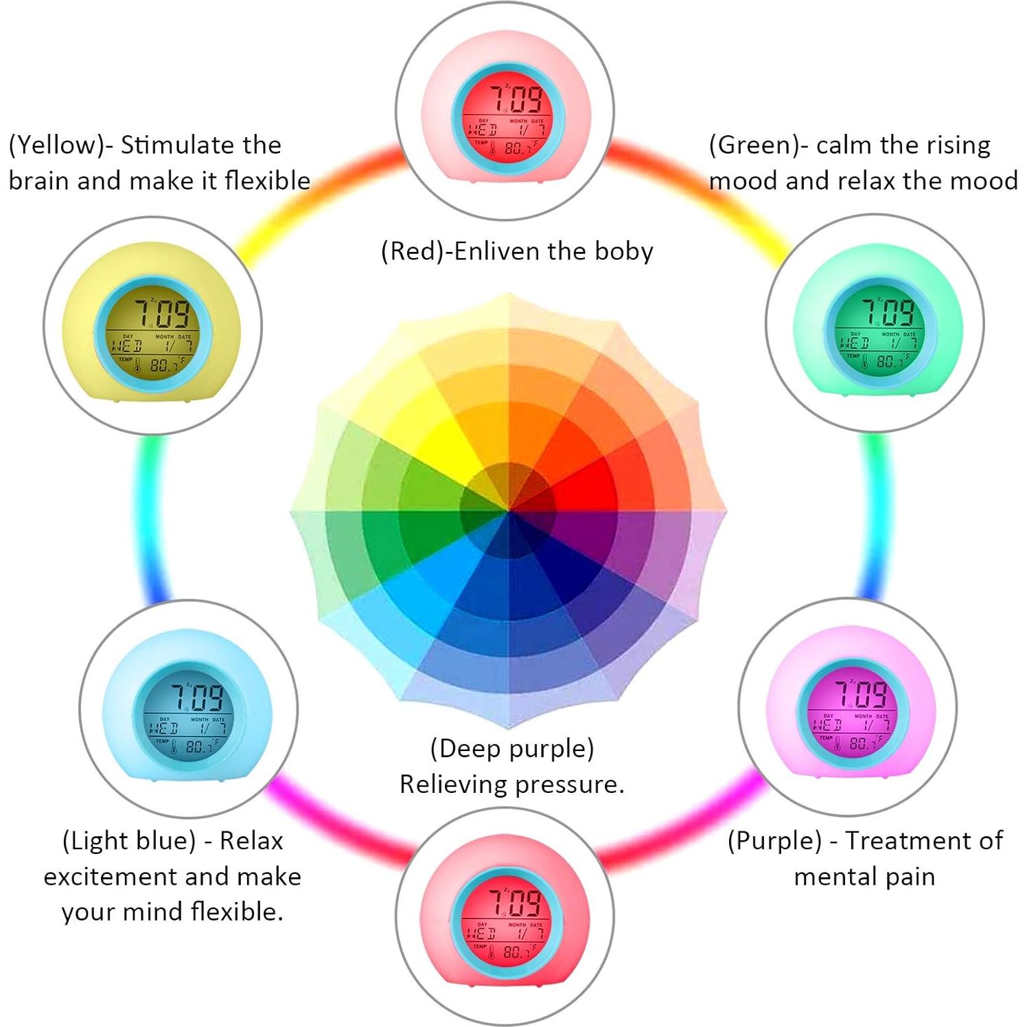 Reloj Despertador Digital Tarklanda con Proyector de Estrellas