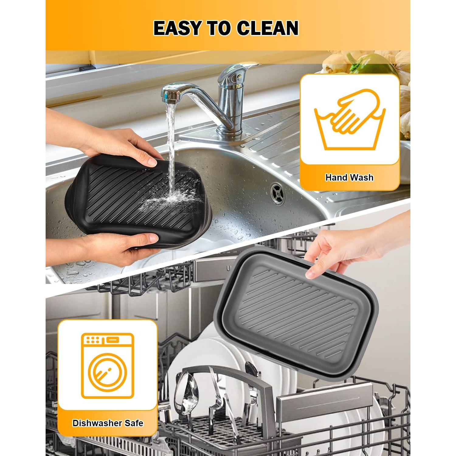 Forros de Silicona para Freidora de Aire Bella 4Qt 2-Pack