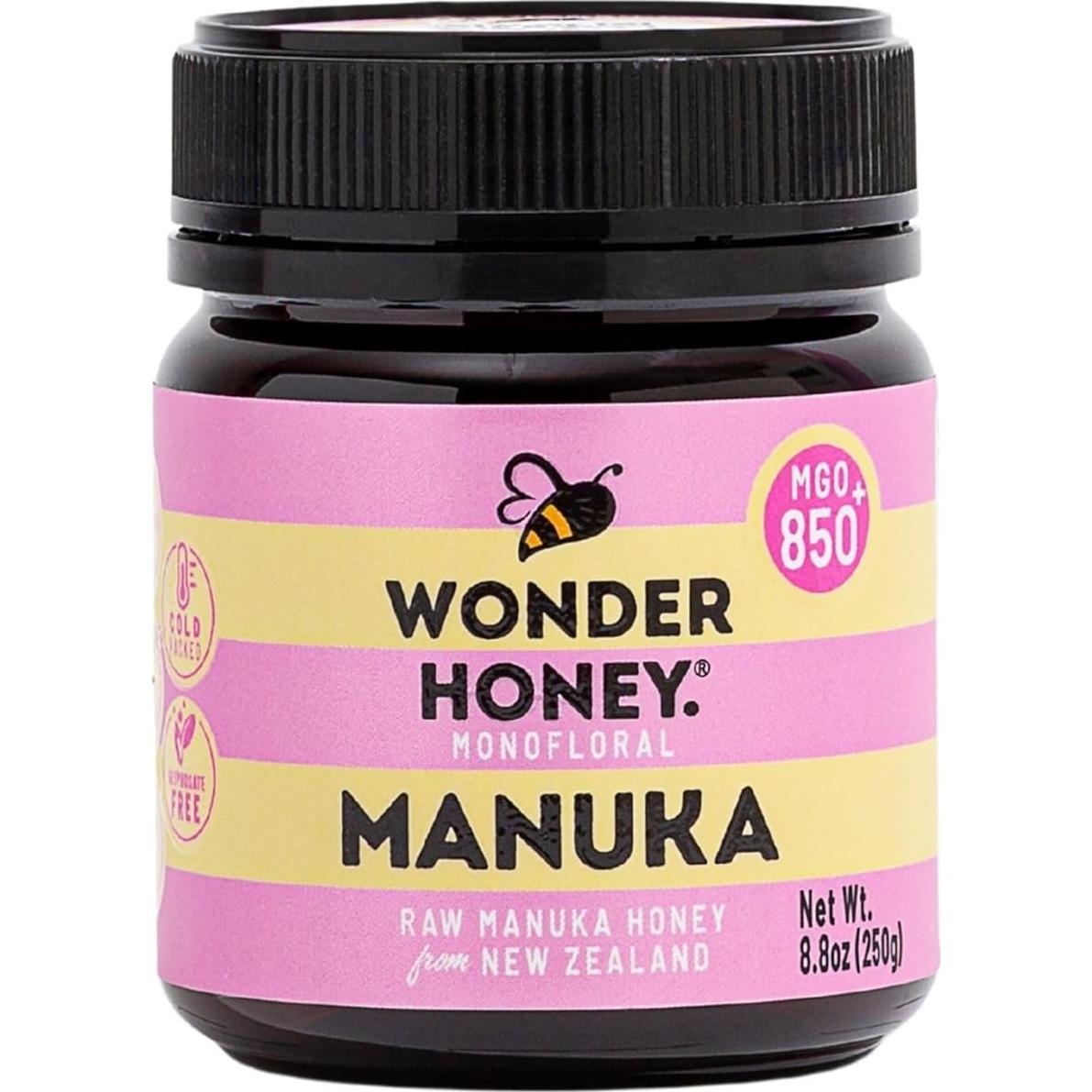 Miel Cruda de Manuka Wonder Honey MGO 850+ 249g Natural