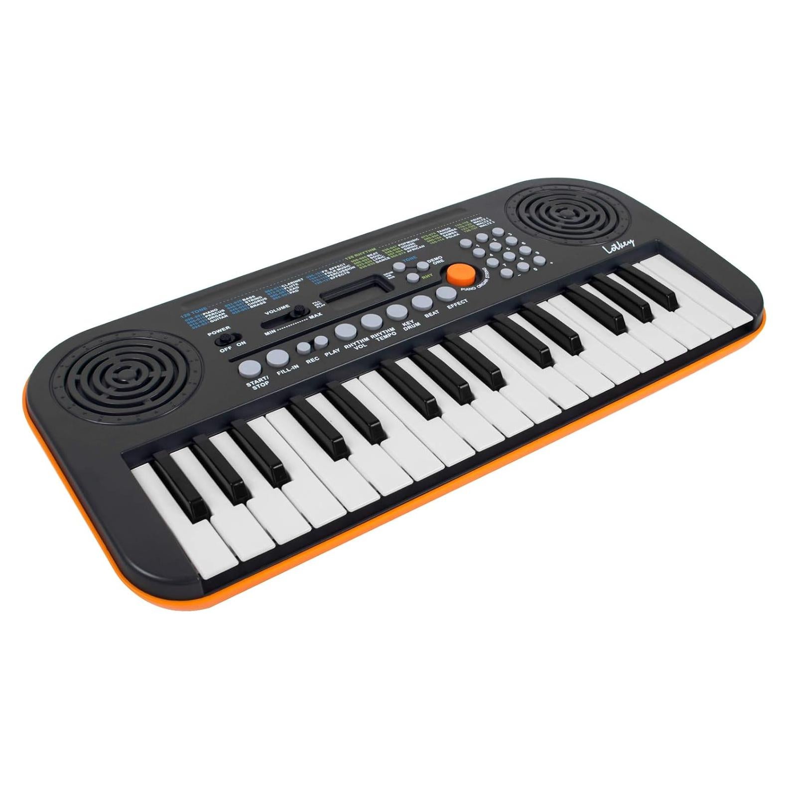 Kmise Mini Piano 32 Teclas Portátil para Niños con 30 Canciones