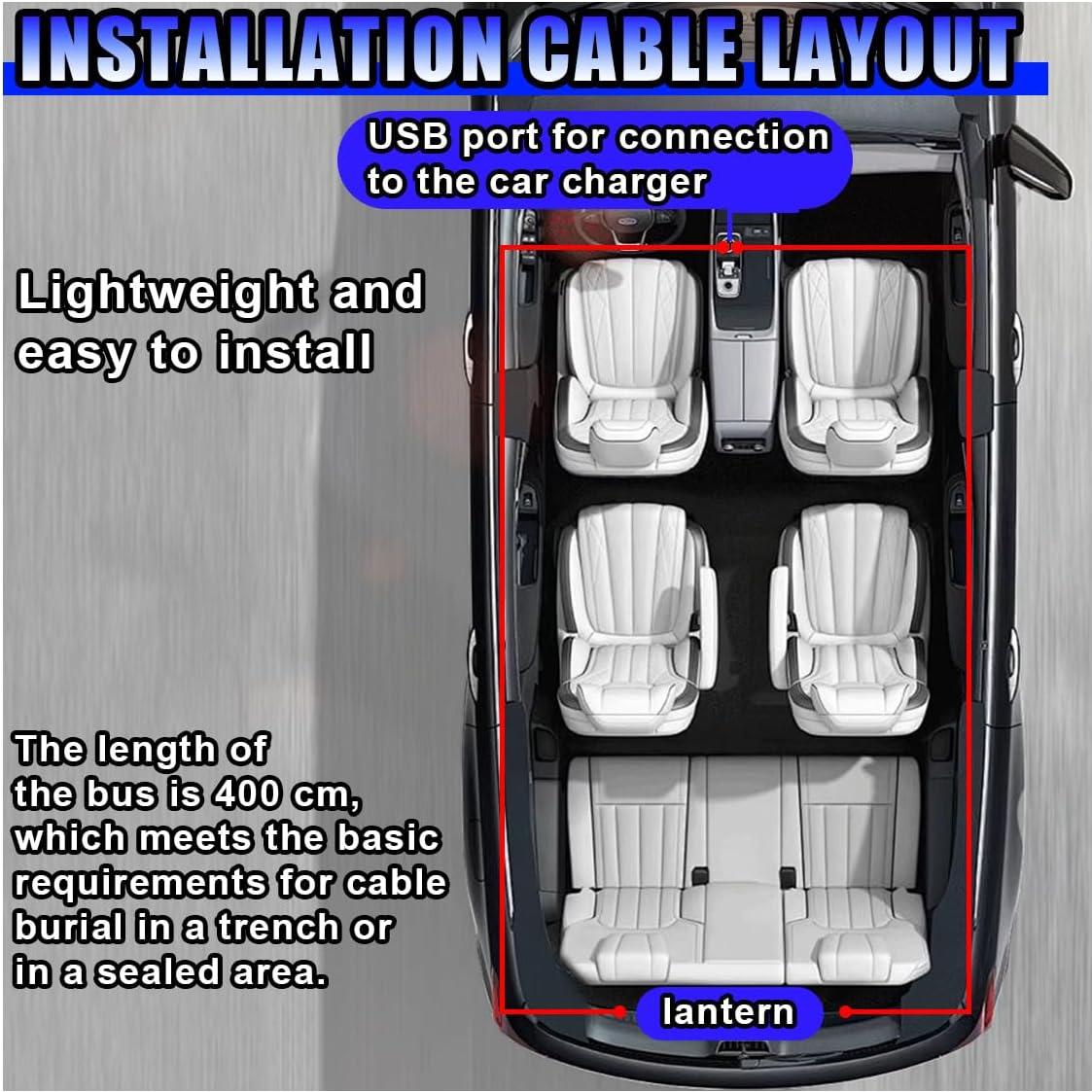 Luces LED Ojos de Diablo UHANBUT 30x12 cm para Autos