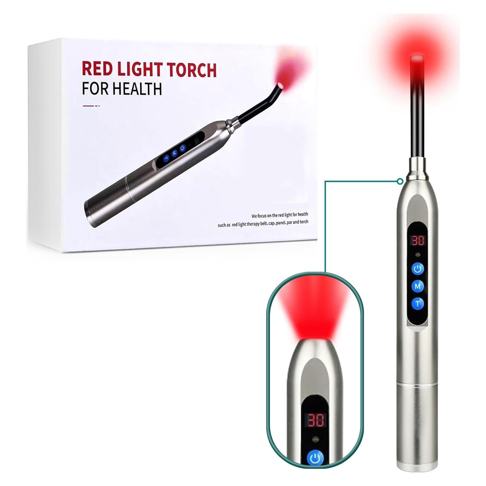 Dispositivo Terapia Luz Roja Topvent para Herpes Labial