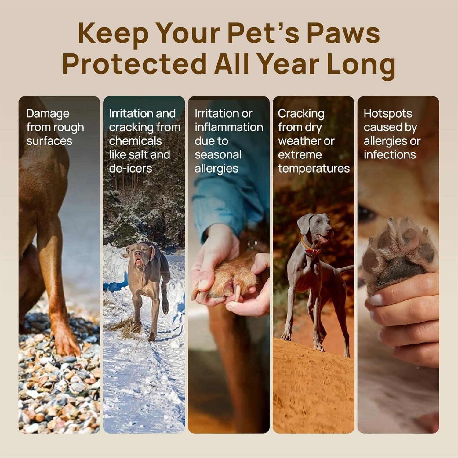 Bálsamo para patas de perro HICC PET 5.97 g hidratante natural