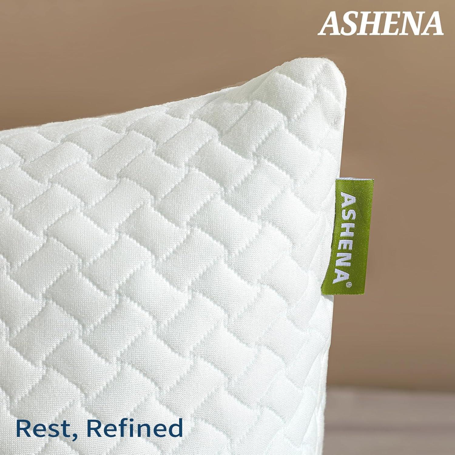 Almohada Ajustable Ashena Queen Firmeza Media Enfriadora