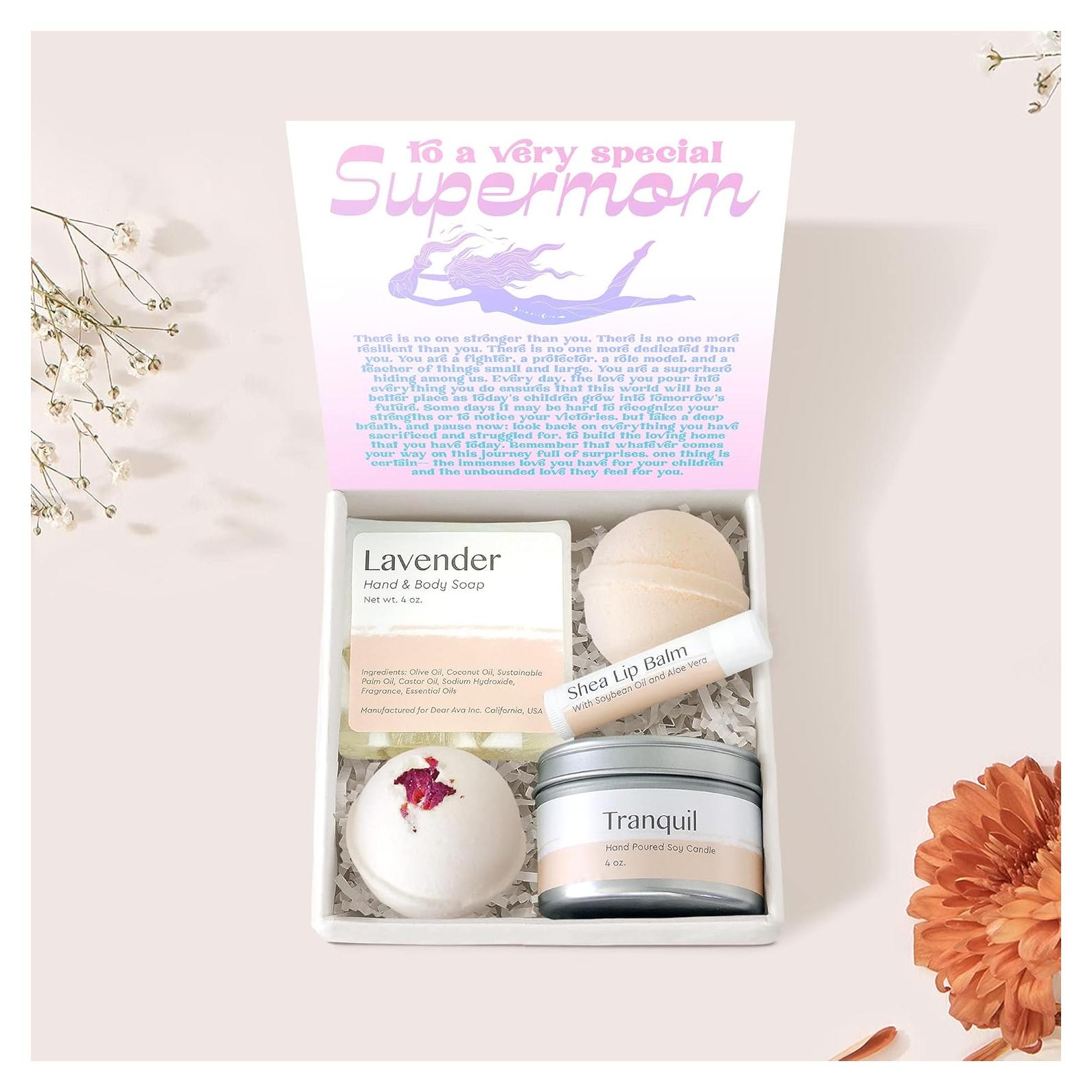 Kit de Spa Orgánico Dear Ava para Mujeres - Cuidado Personal Relajante