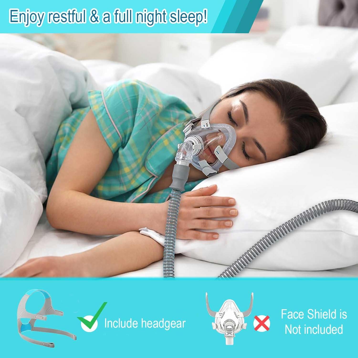 Cinta de cabeza CPAP Babyfond F20 Plus, suave y ajustable