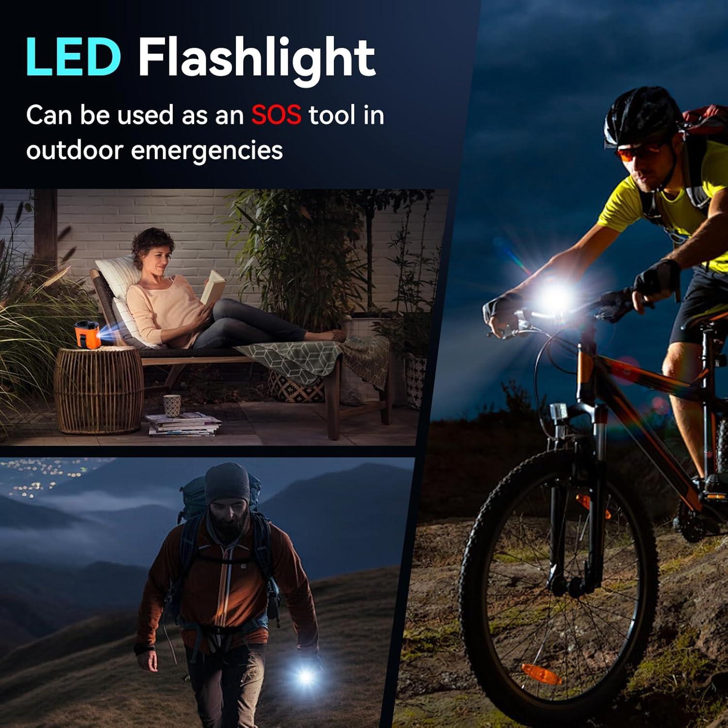 Ventilador Portátil de Cintura Runcasa 12000mAh 100 Velocidades