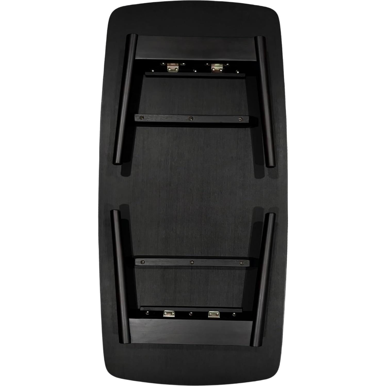 Mesa de Café Plegable AZUMAYA SGS-229BK Madera Negra 100x52x36cm