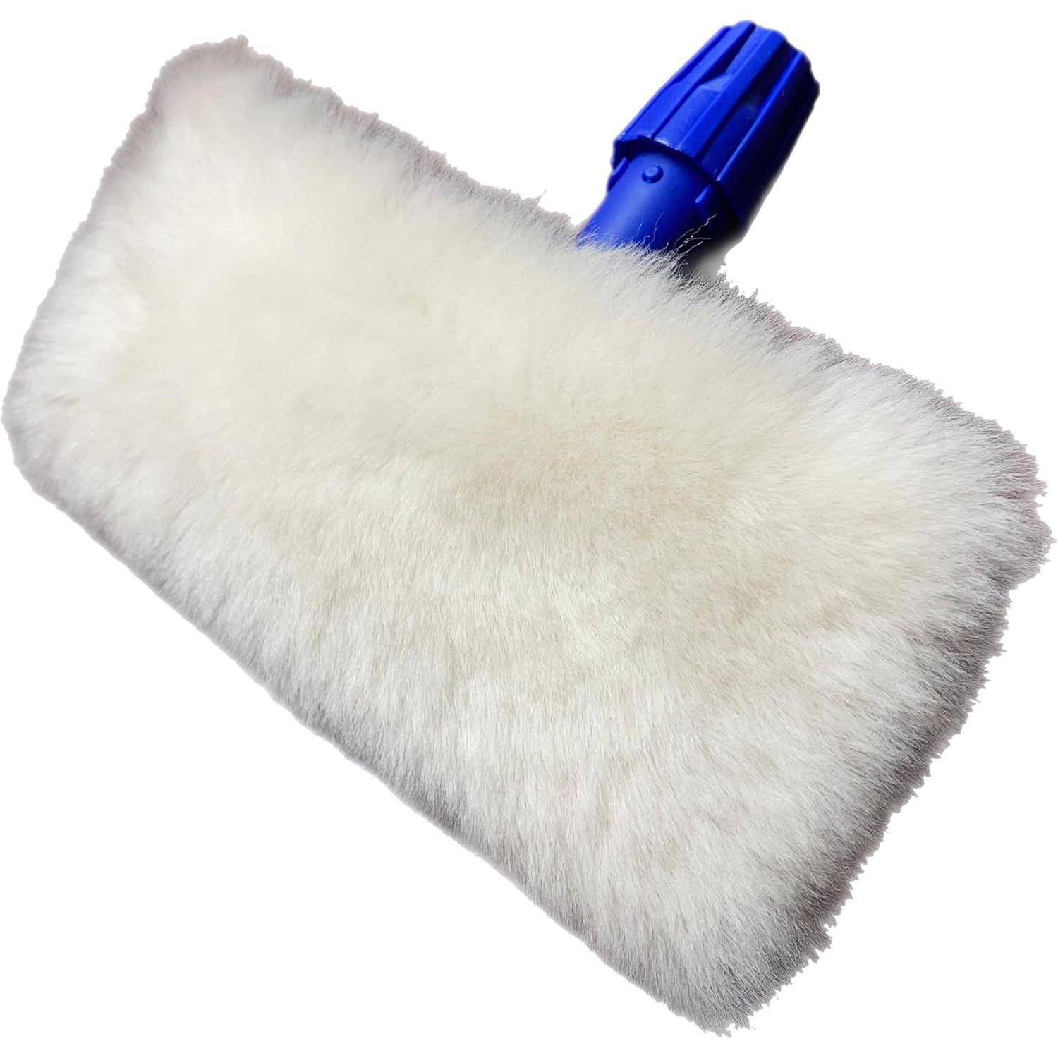 Mopa plana de lana de cordero Tru Lamb 22.86 cm para pisos