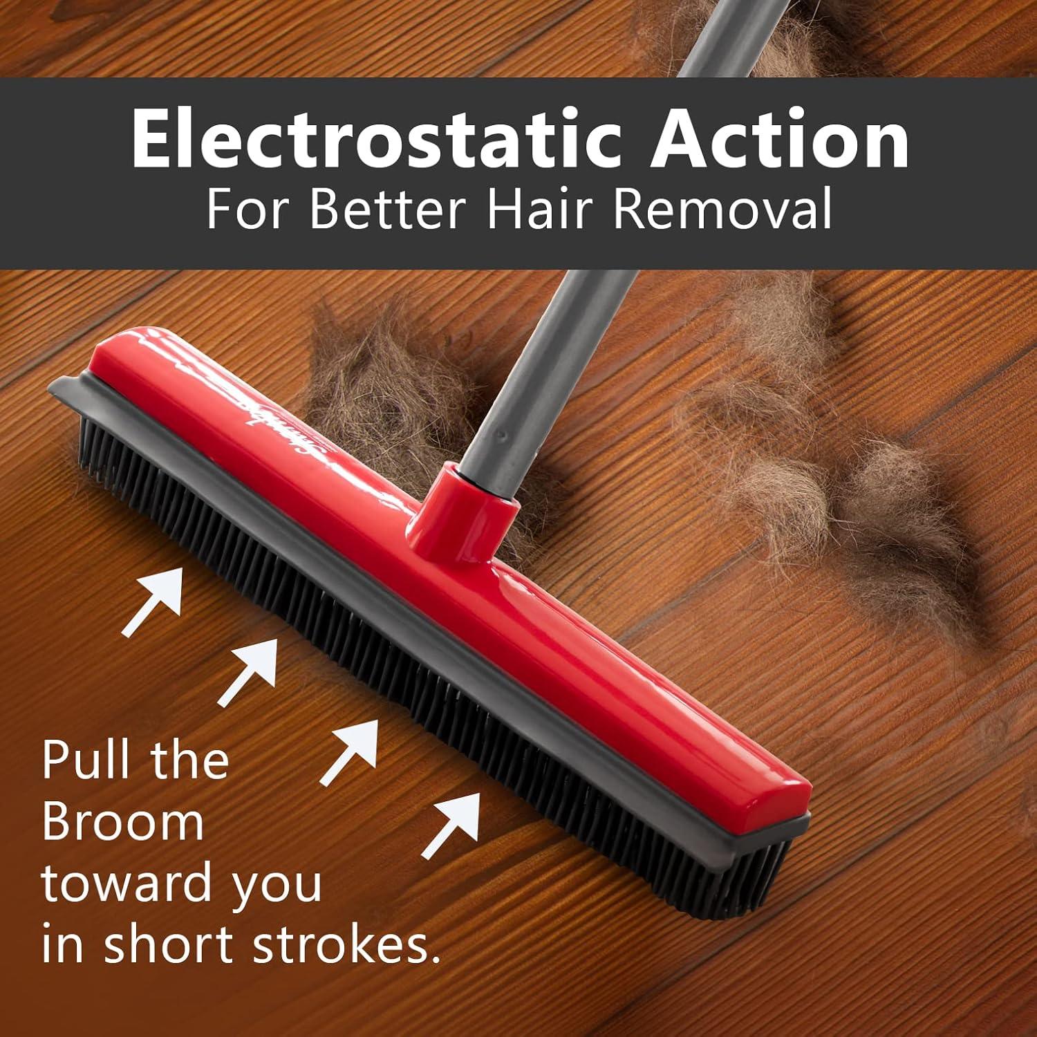 Escoba de Goma Stanley A3079 - Limpieza de Alfombras y Pisos