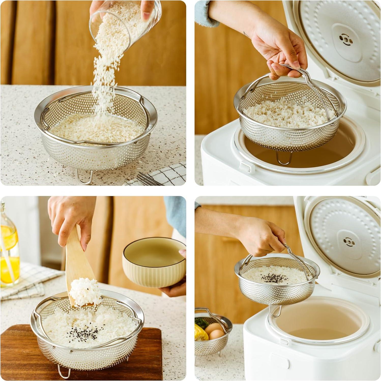 Vaporera de Acero Inoxidable SHPii 14 cm Multifuncional