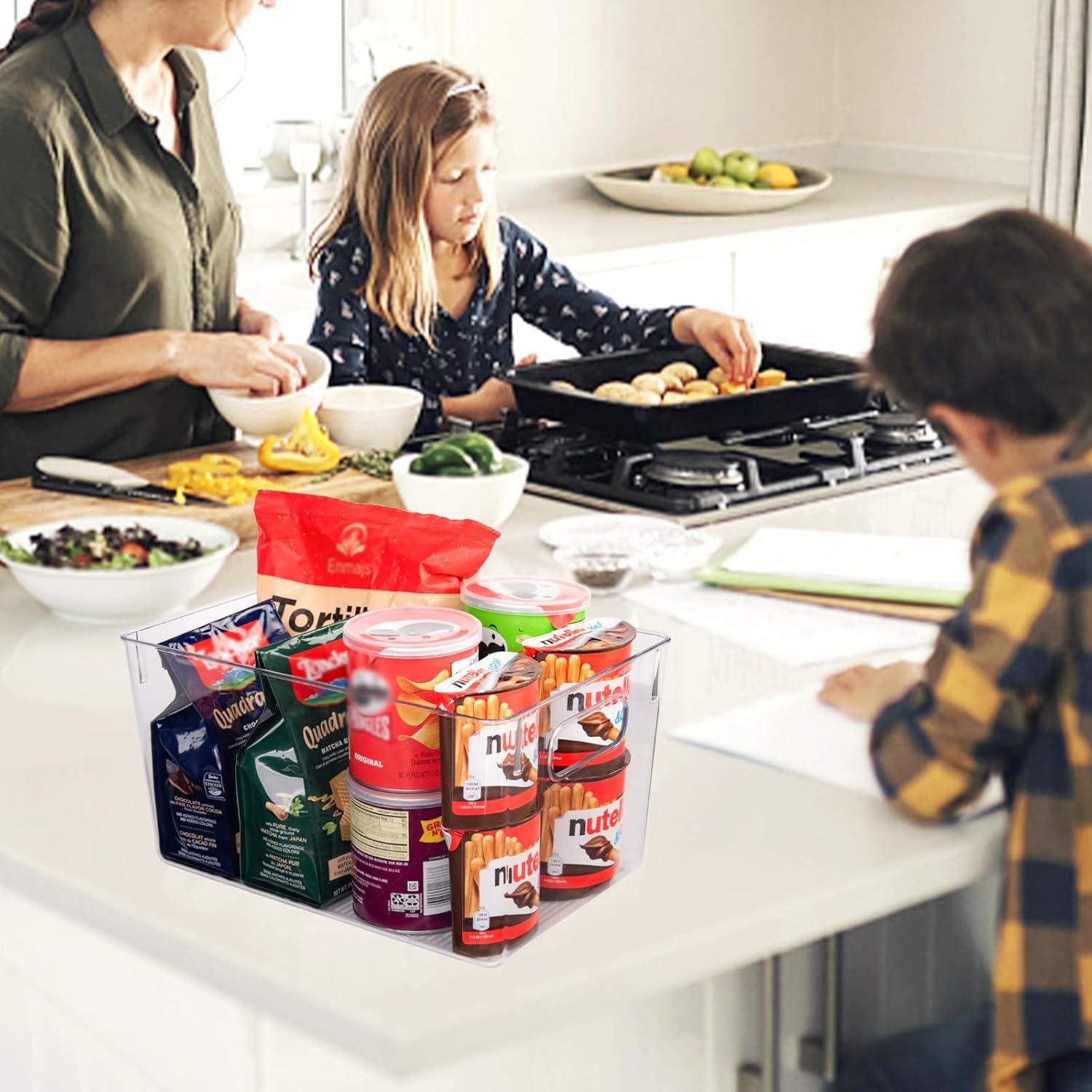 Organizadores de Almacenamiento Joymeezo - 8 Piezas Plástico Transparente