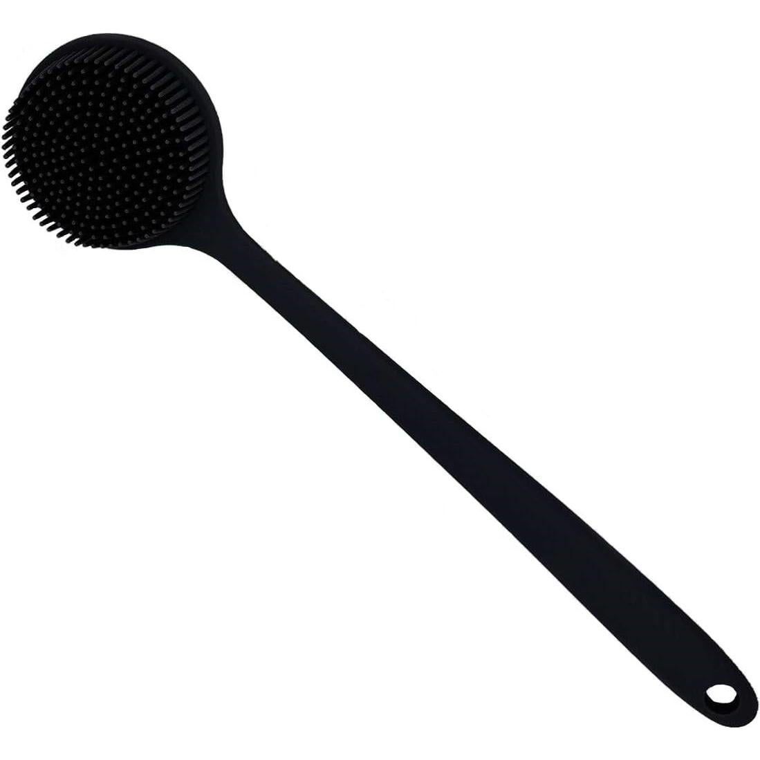 Exfoliador Corporal de Silicona CINLITEK con Mango Largo 37.5 cm